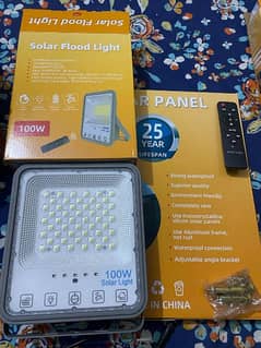 solar flood lights 50 watt ,100 watt, with solar plate with cable 2m ,