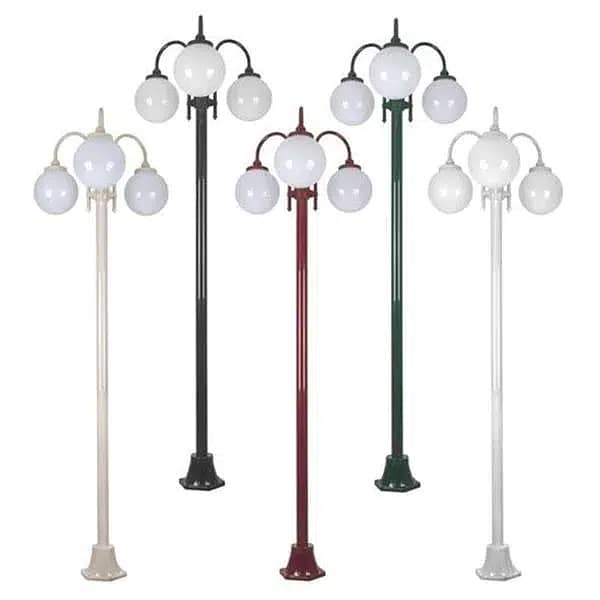 Garden Pole Lights | Decorative outdoor Pole lamp | Street Light Pole 8