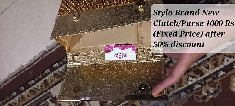 Brand New Stylo original Ladies Clutches in low price 1000 to 2500 Rs 3