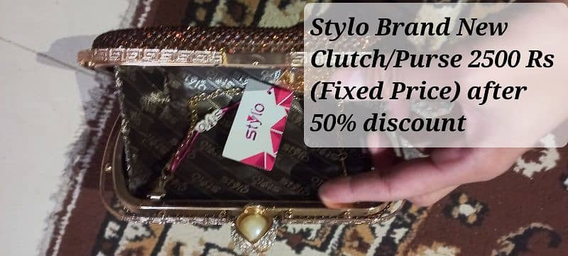 Brand New Stylo original Ladies Clutches in low price 1000 to 2500 Rs 11
