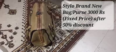 Brand New Stylo original Ladies Bag/Purse in Low price 3000 Rs