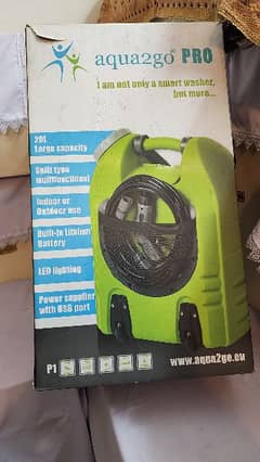 car bike washer recharge able work widout electricity