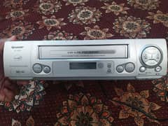 sharp vcr ok and good condition 100% working 0