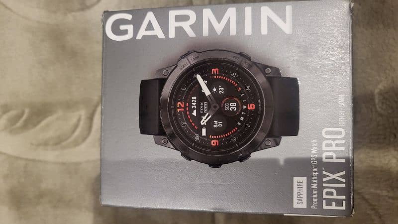 Garmin Epix pro gen 2 Sapphire, heart rate monitor and vivomove Style 0