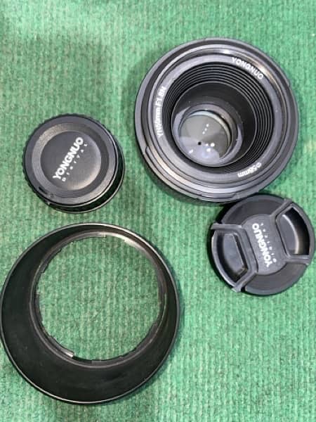 Nikkon D5300 with 3 Lens 3