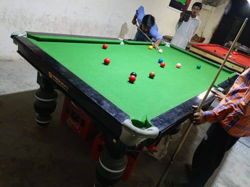 RASSON SNOOKER TABLE NEW 3