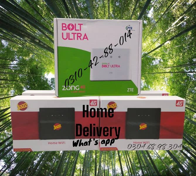 Huawei Zong Router and Mobilink Router Available Free Home Delivery 0