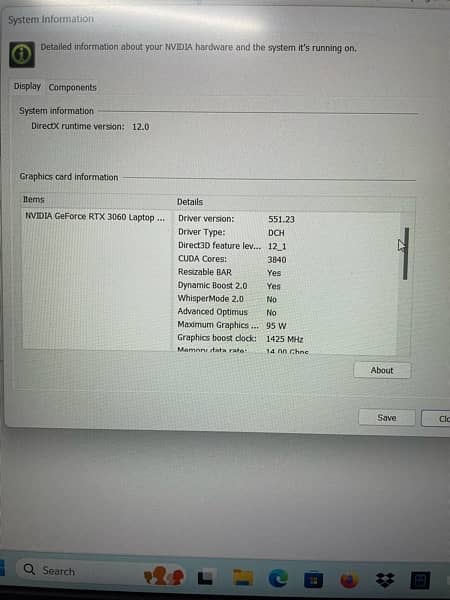 Gaming Laptop Acer Nitro 5, Nvidia RTX 3060 6 gb 18