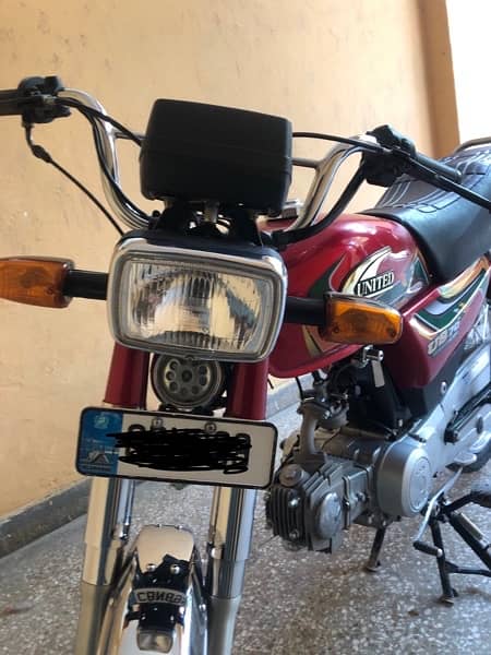 United 70cc Bike in new condition Islamabad Number 8