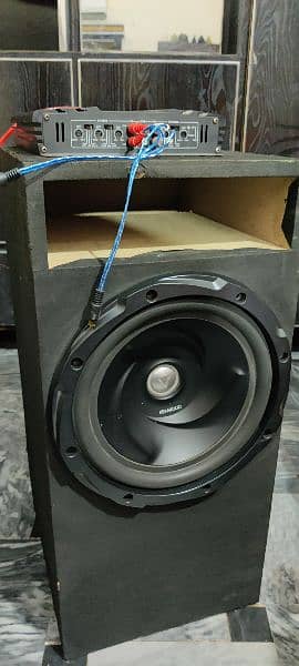 woofer and amplifier for car 2