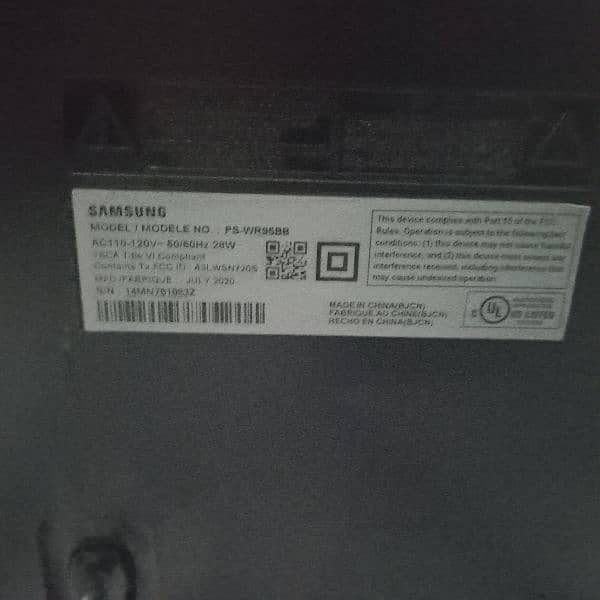 samsung  subwoofer like jbl bose yamha 6