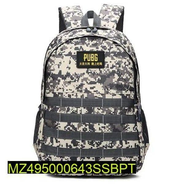 PUBG SCHOOL BAG PACK 1