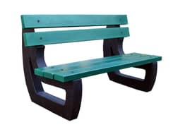 Wood & Iron Benches, Cemented Bench, Concrete Bench, Outdoor Bench