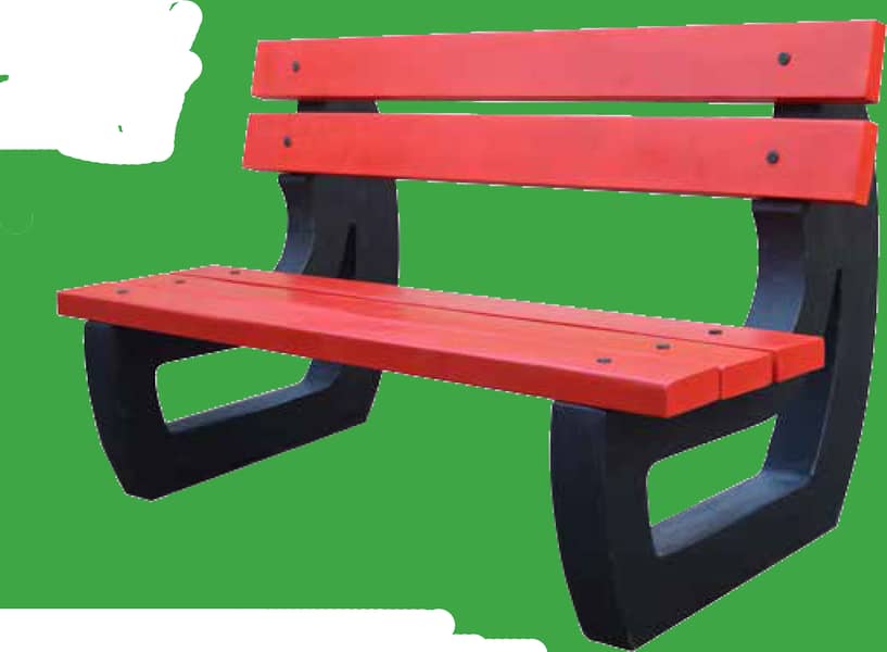 Wood & Iron Benches, Cemented Bench, Concrete Bench, Outdoor Bench 5