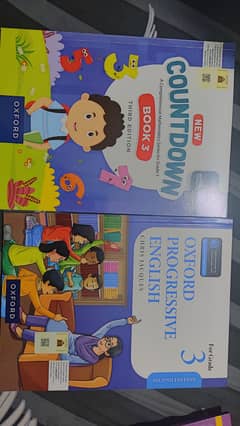 New class 3 grade 3 oxford english and maths countdown book