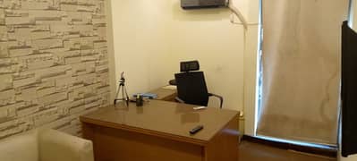 Defence DHA phase 5 badar commercial Furnish office available for rent