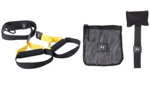 P3 Pro 1 Suspension Trainer Gym Total Resistance Exercise Band Belt
