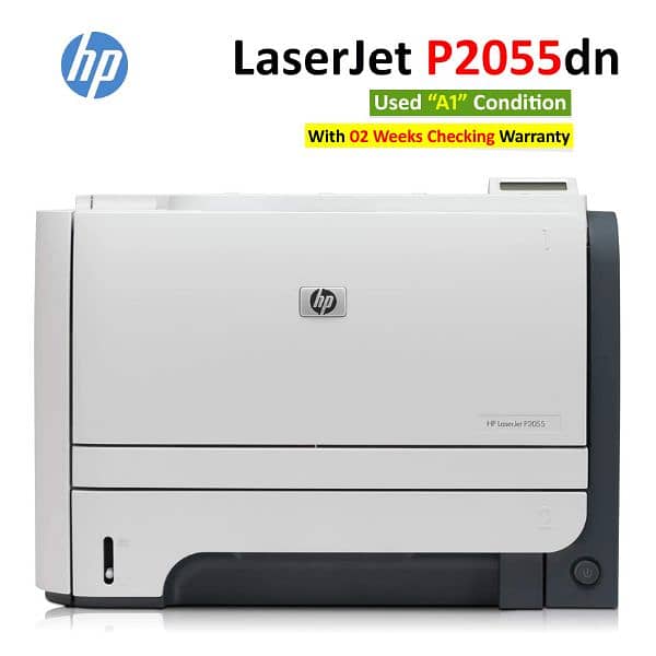 HP LaserJet P2055dn Heavy Duty Printer Refurbished (Duplexer+Network) 1