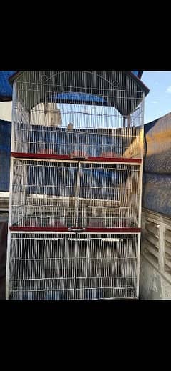 Bird Cage of dimensions of 6X4X1.75 Foot in Brand New Condition 0