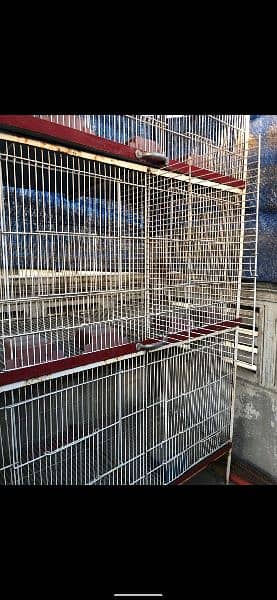 Bird Cage of dimensions of 6X4X1.75 Foot in Brand New Condition 7