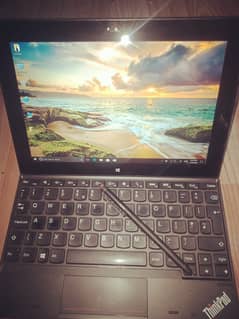 Lenovo Thinkpad Tab Ten 4/64 Atom Processor Windows Tablet + Laptop 0