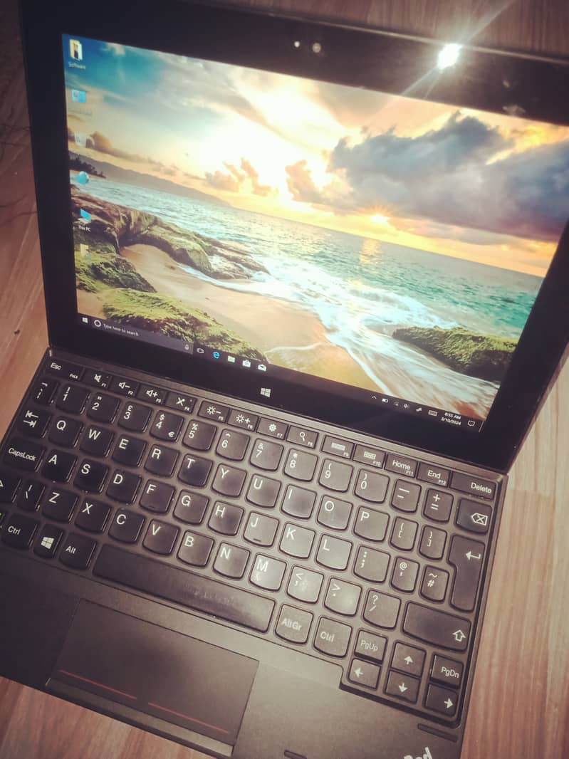 Lenovo Thinkpad Tab Ten 4/64 Atom Processor Windows Tablet + Laptop 2
