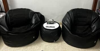 Top Quality Leather bean bags