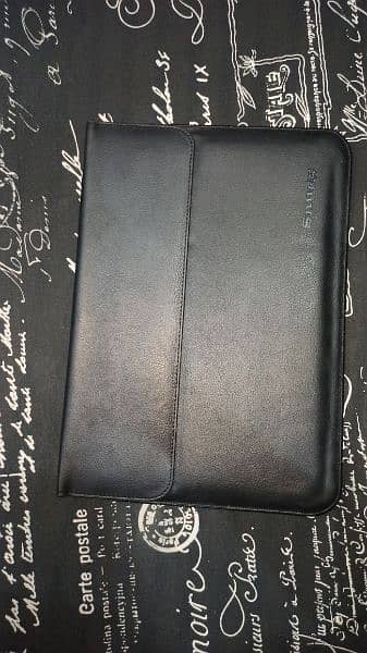MacBook 12 Sleeve Cover, Snugg - Black Leather 2