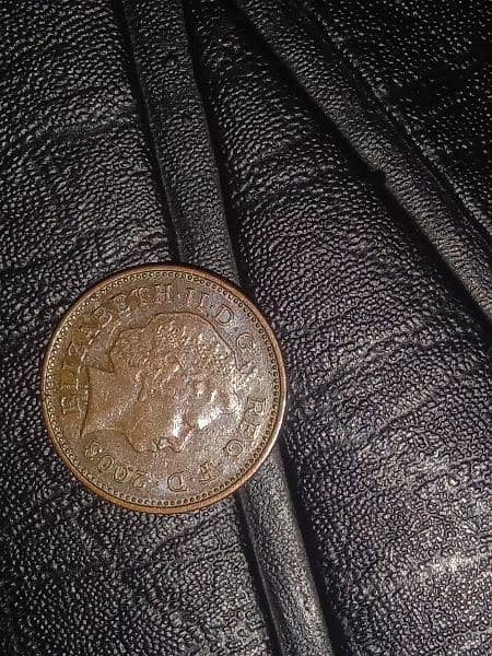queen Elizabeth coin 90s 0