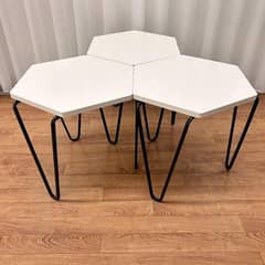 Center table side table coffee table nesting set