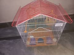 Parrots(Beautiful) Cage. . With Accessories_slightly Used''urgent sale
