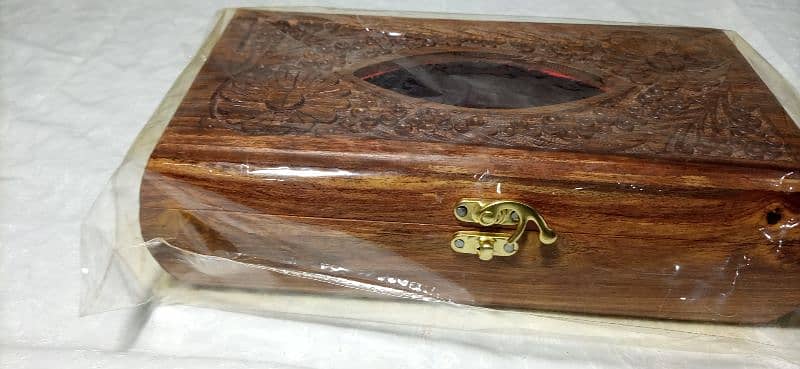 wooden tissue box 1