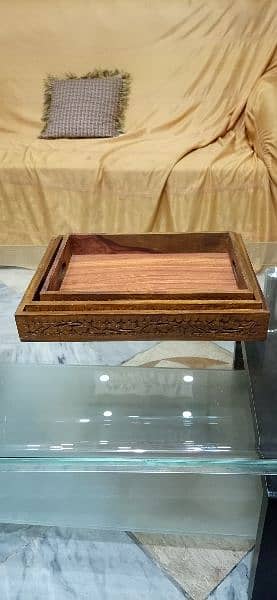 pure wooden tray 4