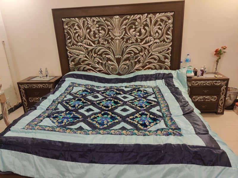 chinoti wooden high quality bed set 1