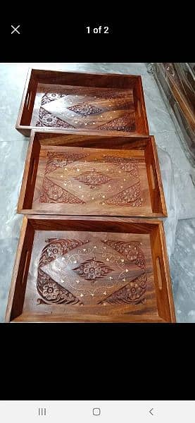 wooden handicrafts kitchen iteam tray jewellery box spice box 5