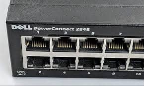 dell powerconnect switch GIGA 48port new pox pack 4