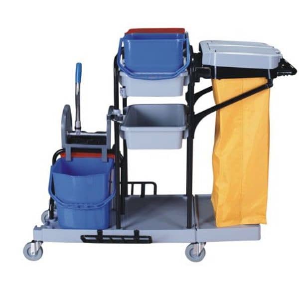 Full Size Cleaning Trolley / Commercial Cleaning Trolley 10