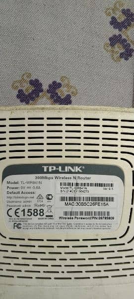 TP Link Wifi Router tl-wr841n 1