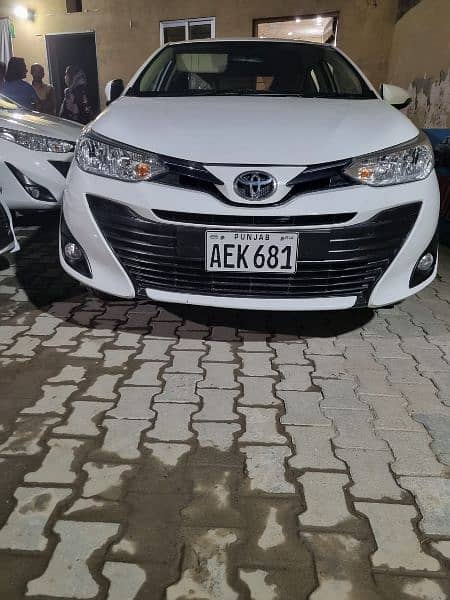 TOYOTA YARIS 2021 MODEL BANK LEASE 132000 MONTHLY 1.3 AUTO FULL OPTION 10