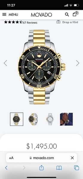Mens premium 100% original International branded watches delivery pak 7