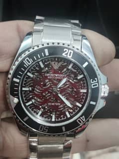 beautiful Automatic Armani watch 100 percent genuine