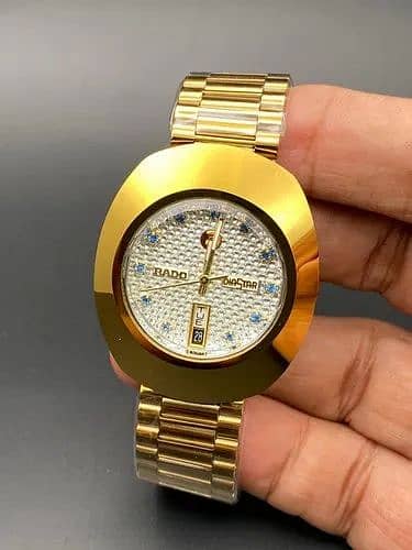 Rado Golden Automatic Watch Price In Pakistan  Watch For Men 4