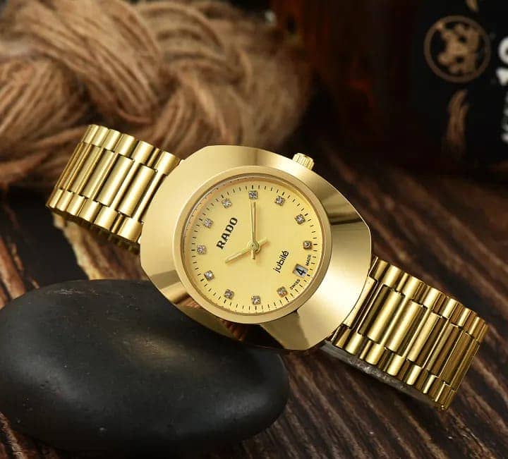 Rado Golden Automatic Watch Price In Pakistan  Watch For Men 5