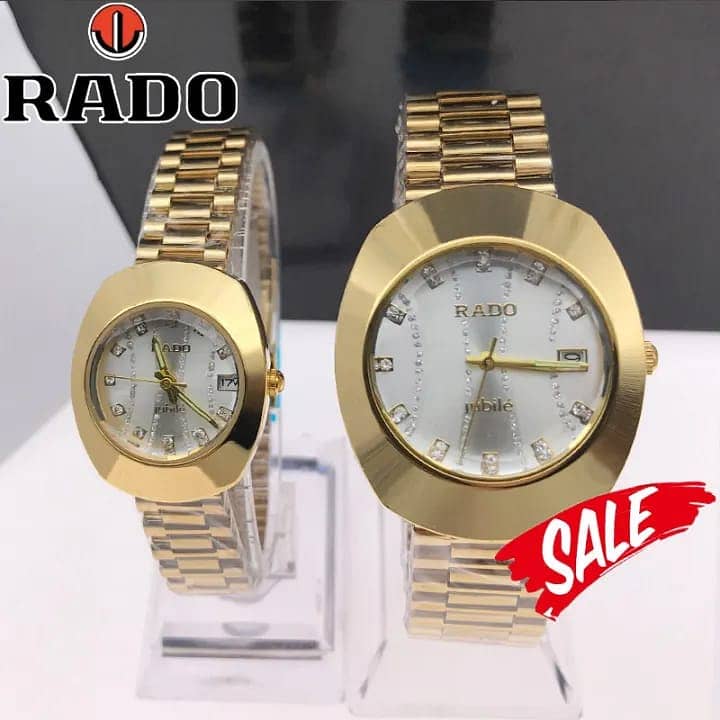Rado Golden Automatic Watch Price In Pakistan  Watch For Men 0