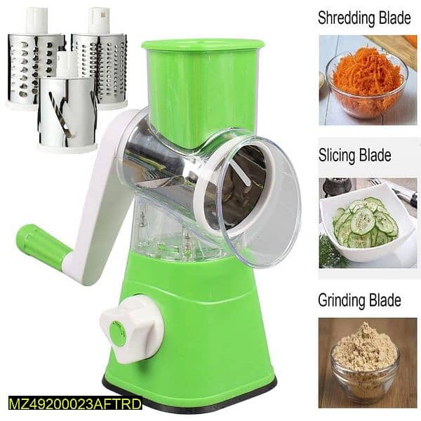 3 in 1 manual vegetables cutter slicer for kitchen stainless stee 6