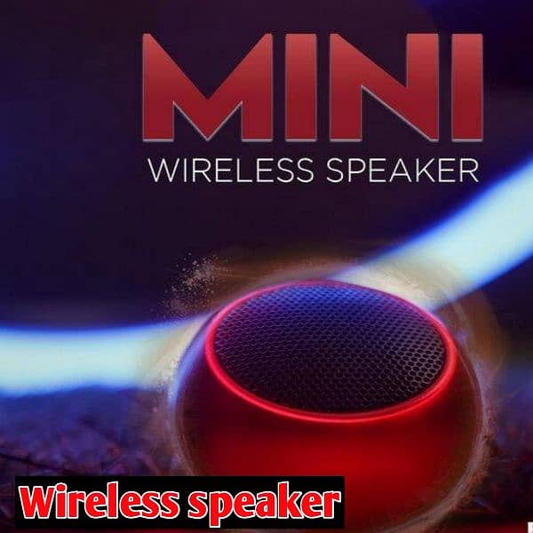 mini wireless stereo speaker Bluetooth delivery free 0