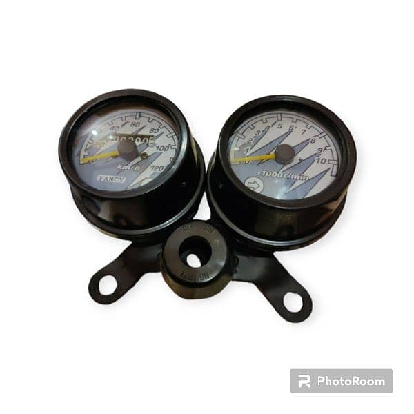 round speedo meter fancy for motorcycle delivery all Pakistan 0