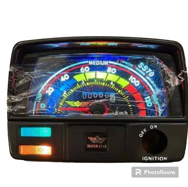 round speedo meter fancy for motorcycle delivery all Pakistan 4