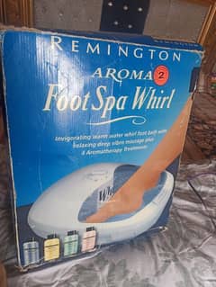 Remington aroma foot  Spa whirl