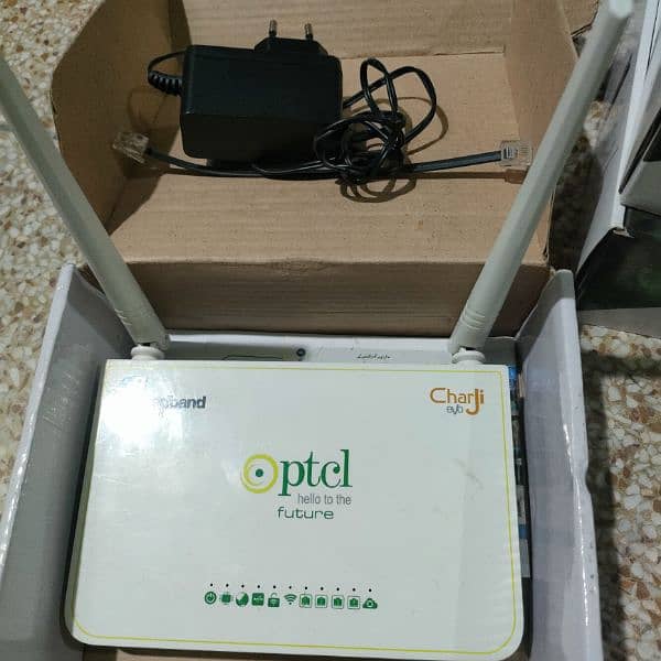 TP LINK AND PTCL MODAM AND TPLINK 1 TIME USE with DELIVERY 2